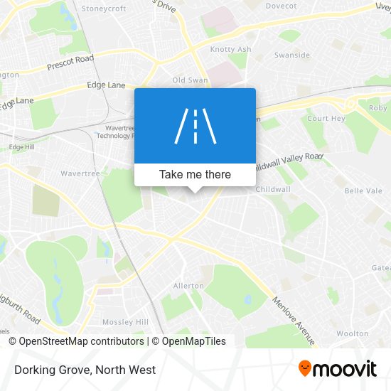 Dorking Grove map
