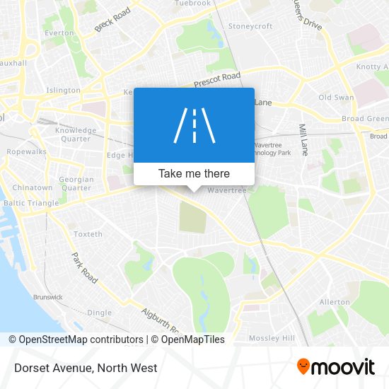 Dorset Avenue map