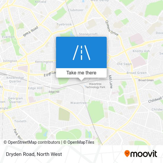 Dryden Road map