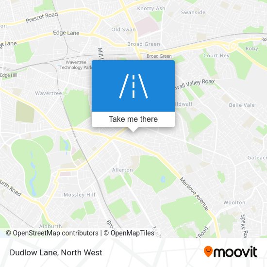 Dudlow Lane map