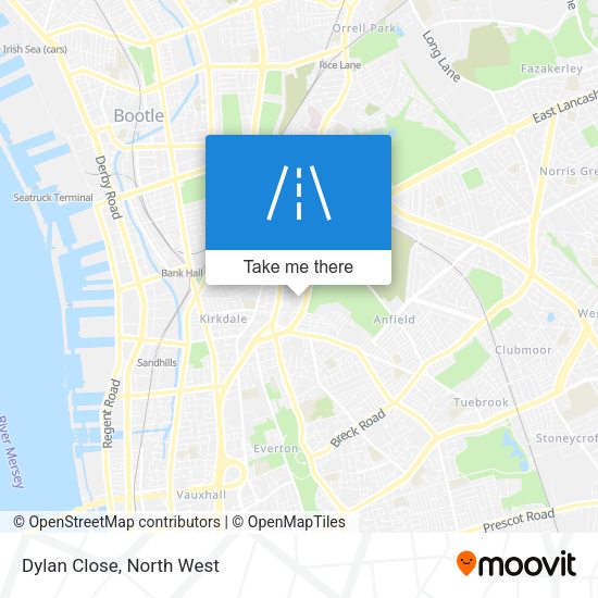 Dylan Close map