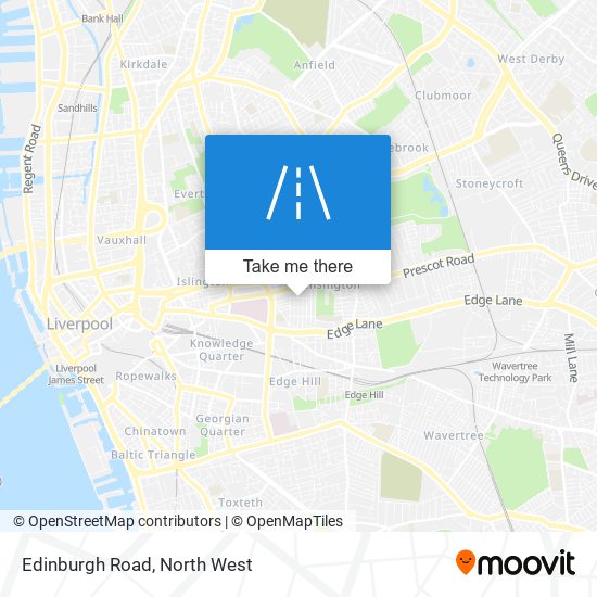 Edinburgh Road map