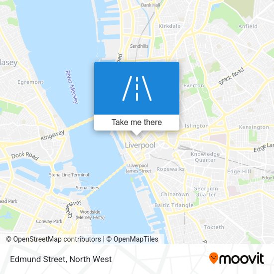 Edmund Street map