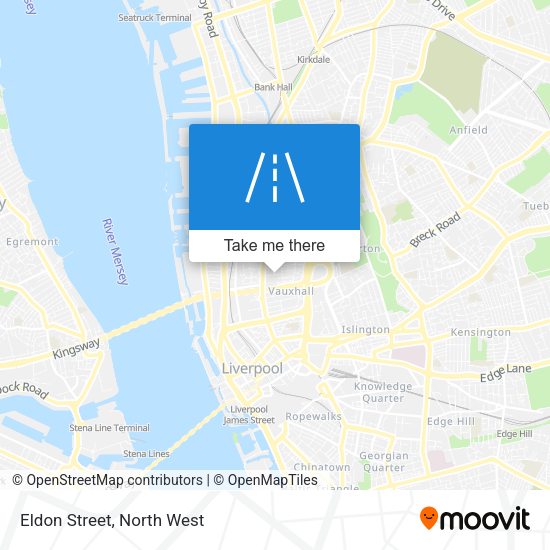 Eldon Street map