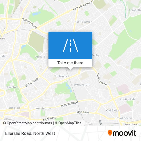 Ellerslie Road map