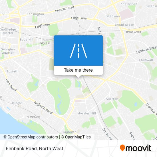 Elmbank Road map