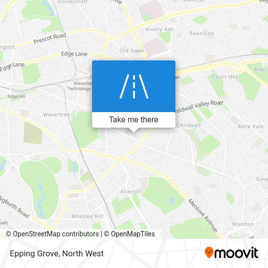 Epping Grove map
