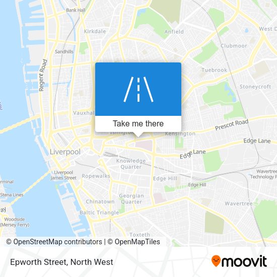 Epworth Street map