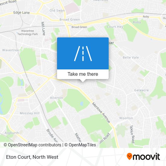 Eton Court map