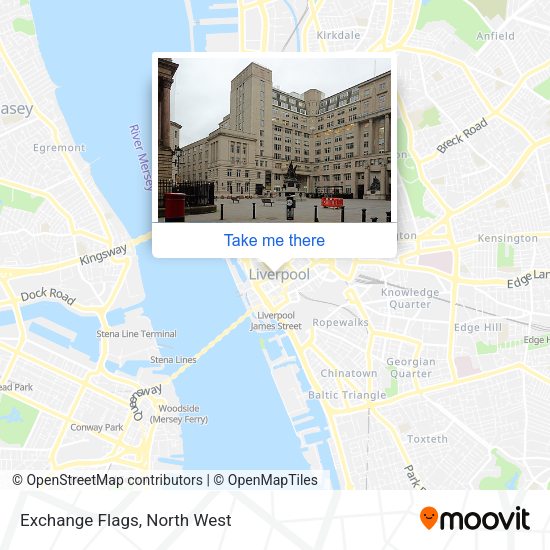 Exchange Flags map