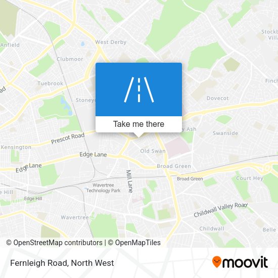Fernleigh Road map