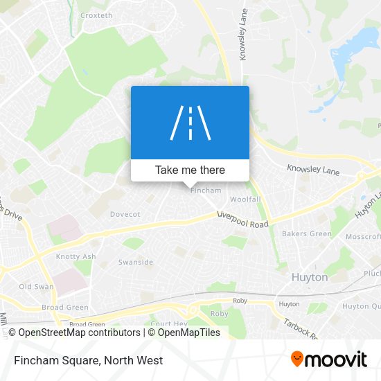 Fincham Square map