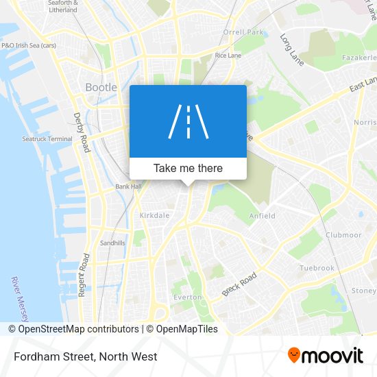 Fordham Street map