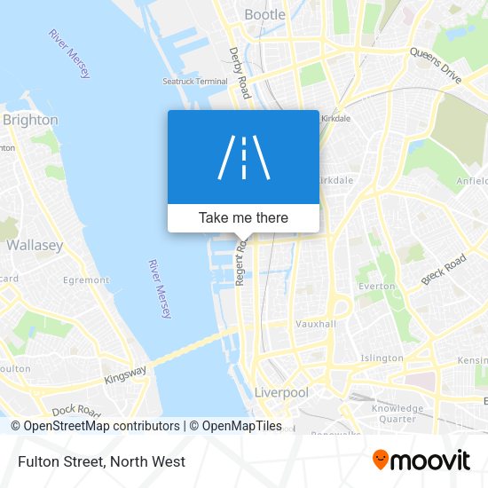 Fulton Street map