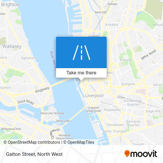 Galton Street map
