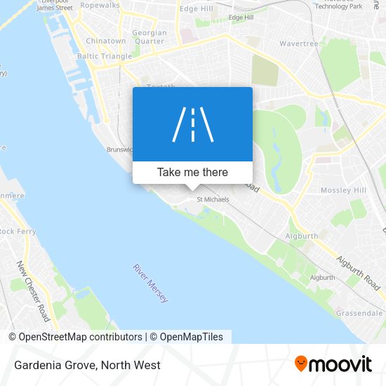 Gardenia Grove map