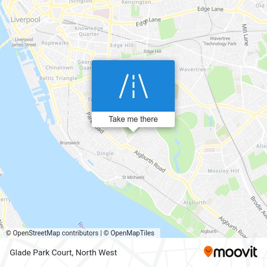 Glade Park Court map