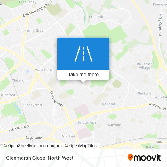 Glenmarsh Close map