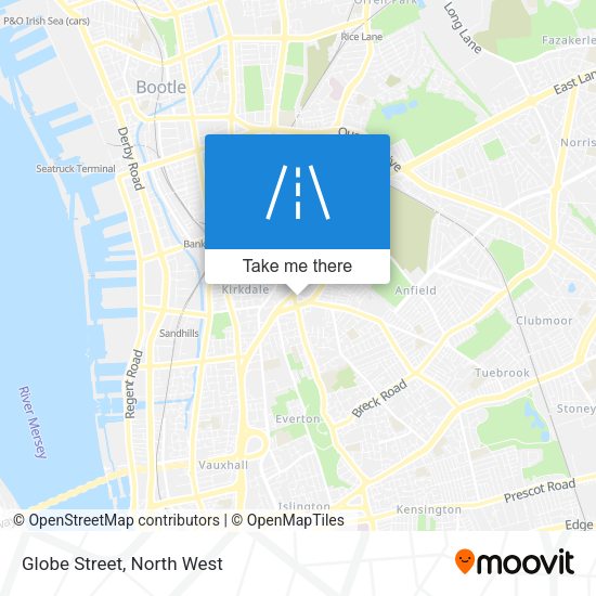 Globe Street map