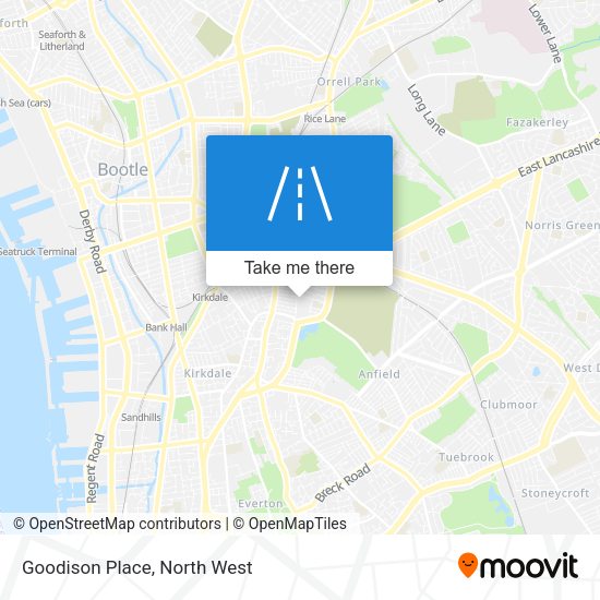 Goodison Place map