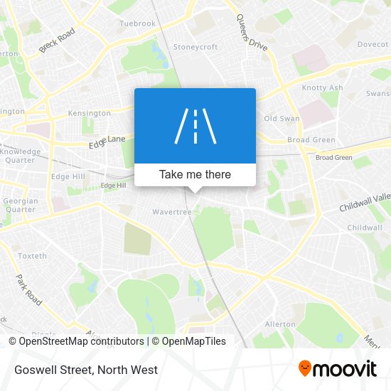 Goswell Street map