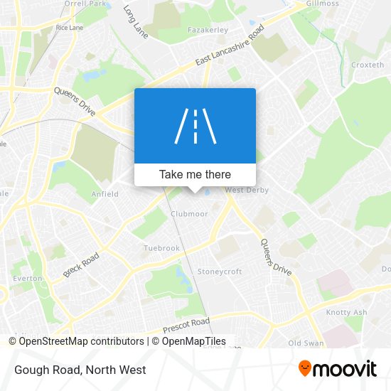 Gough Road map