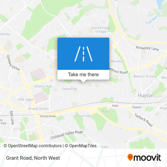 Grant Road map
