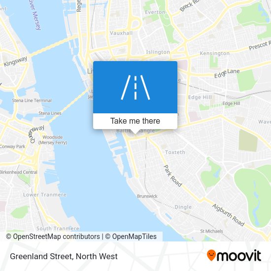 Greenland Street map