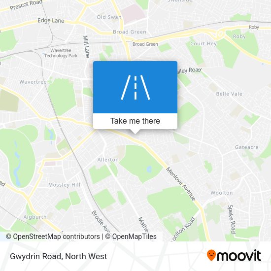 Gwydrin Road map