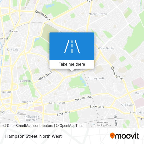 Hampson Street map