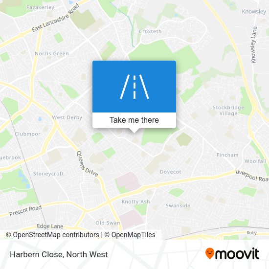 Harbern Close map