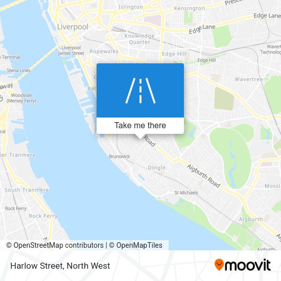Harlow Street map