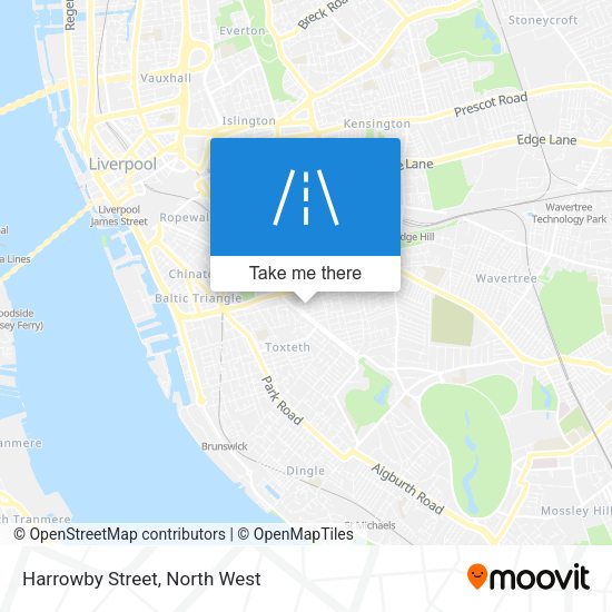 Harrowby Street map