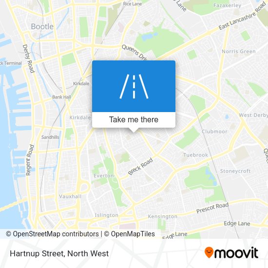 Hartnup Street map