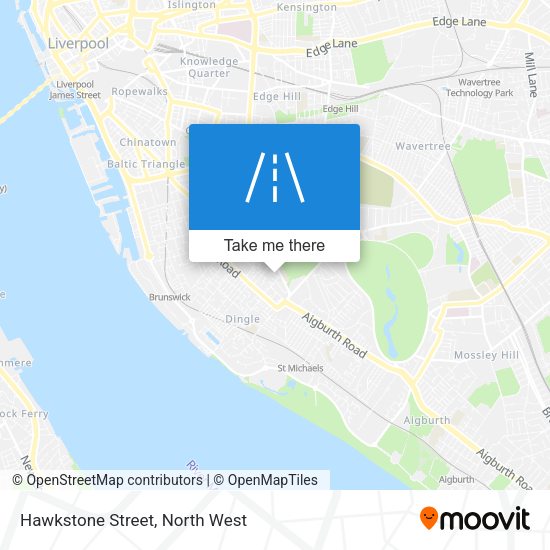 Hawkstone Street map