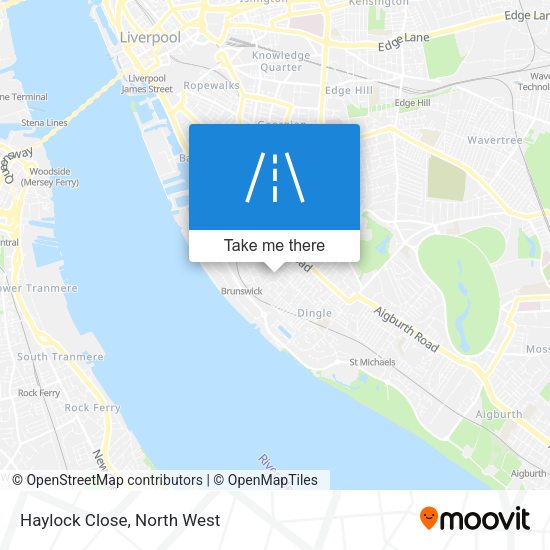 Haylock Close map