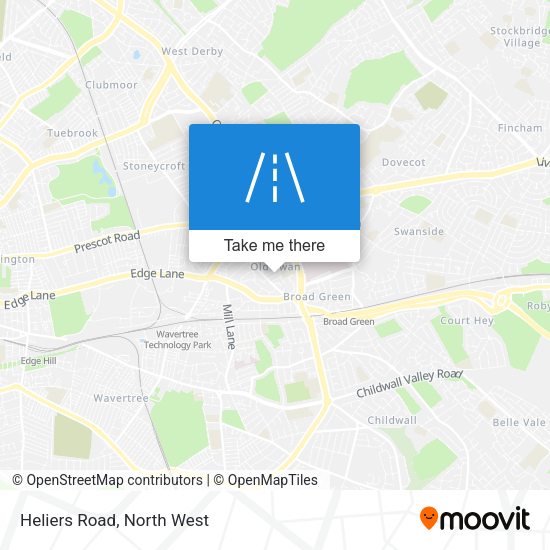 Heliers Road map