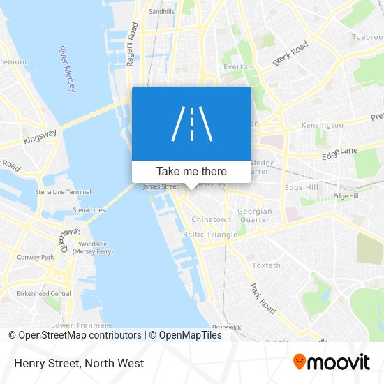 Henry Street map