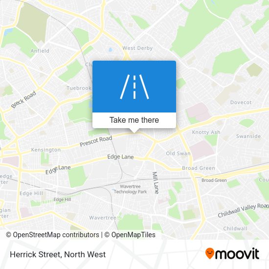 Herrick Street map
