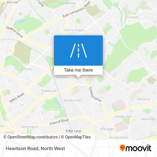 Hewitson Road map