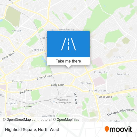 Highfield Square map