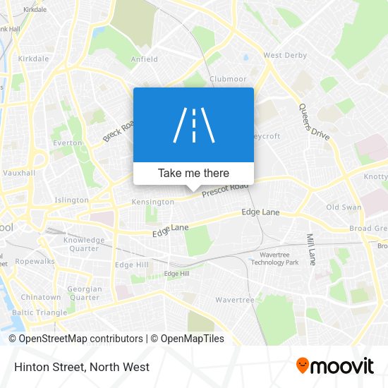 Hinton Street map