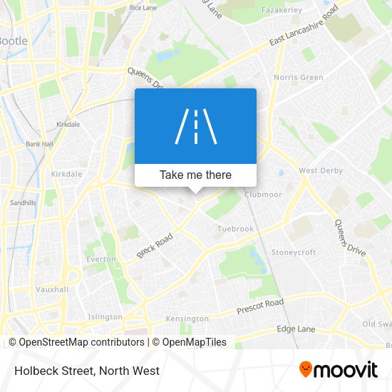 Holbeck Street map