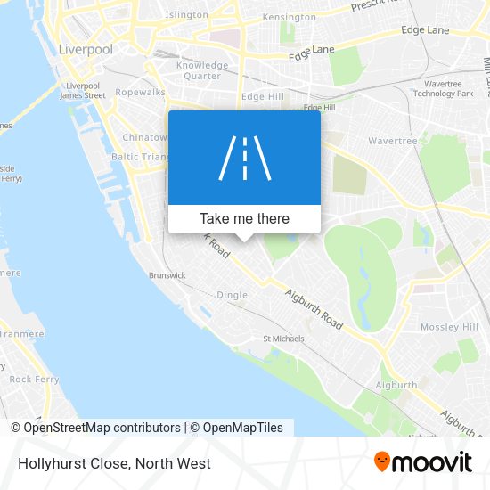 Hollyhurst Close map