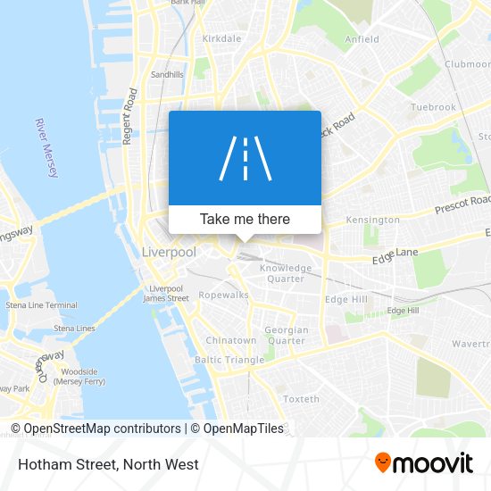 Hotham Street map