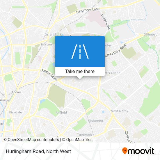 Hurlingham Road map