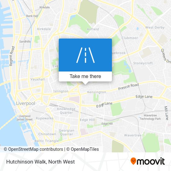 Hutchinson Walk map