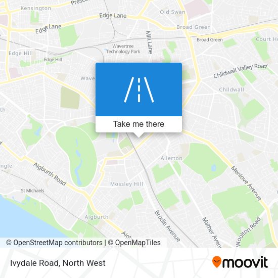 Ivydale Road map