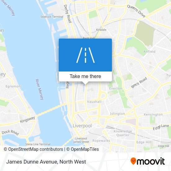 James Dunne Avenue map