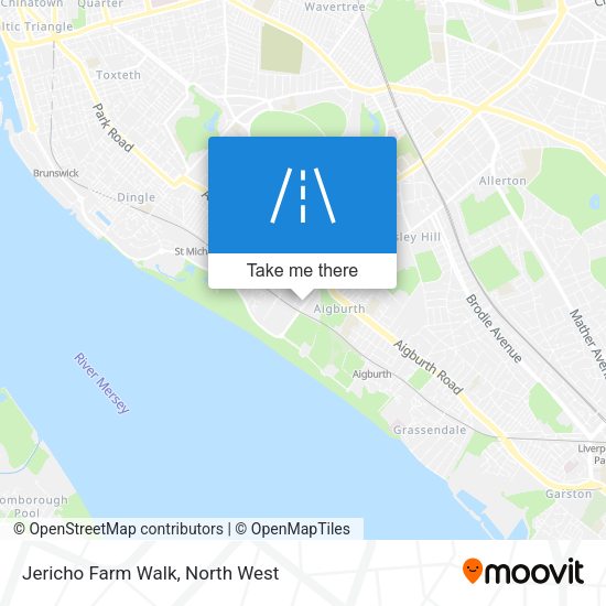 Jericho Farm Walk map